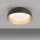 Dimmbare LED Deckenlampe Schwarz Gold Ø40 cm 2850 lm