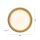 Dimmbare LED Deckenlampe Schwarz Gold Ø40 cm 2850 lm