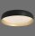 Dimmbare LED Deckenlampe Schwarz Gold Ø57 cm 3850 lm