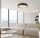 Dimmbare LED Deckenlampe Schwarz Gold Ø57 cm 3850 lm