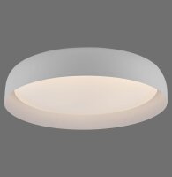 Dimmbare LED Deckenlampe Weiß Ø57 cm 3850 lm...