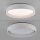 Lampe de plafonnier LED à intensité variable Blanc Ø57 cm 3850 lm Moderne