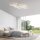 LED Deckenlampe Weiß Metall 3000 K 6100 lm L:116,5 cm