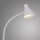 Lampadaire LED blanc métal 150 cm 4 W 3000 K flexible