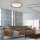 Blendarme LED Deckenlampe Grau Ø43 cm 2630 lm dimmbar