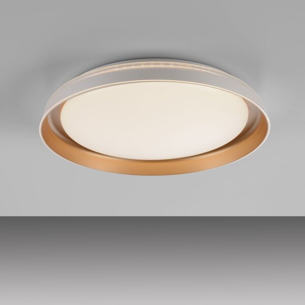 Blendarme LED Lampe de plafonnier blanc laiton Ø43 cm dimmable