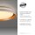 Blendarme LED Lampe de plafonnier blanc laiton Ø43 cm dimmable
