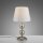 Tischlampe Stoffschirm Metall Creme Bronze 36 cm E27
