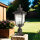 Vintage Lampe Außen Metall Riffelglas IP44 Garten
