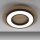LED Deckenlampe Holz Metall 3000 K wohnlich blendarm