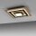 LED Deckenlampe Holz Metall 2150 lm wohnlich blendarm