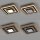 LED Deckenlampe Holz Metall 2150 lm wohnlich blendarm