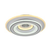 Lampe de plafonnier à LED blanche Variateur...