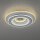Weiße LED Deckenlampe Dimmer Ø40 cm 5100 lm Nachtlicht