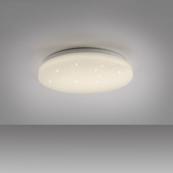 Lampe de plafonnier LED Ciel étoilé Ø26 cm 4000 K blanc neutre