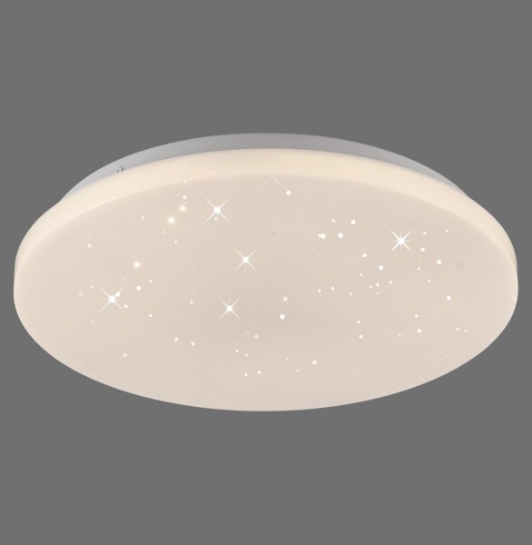 Lampe de plafonnier LED Ciel étoilé Ø34 cm 3000 K blanc chaud