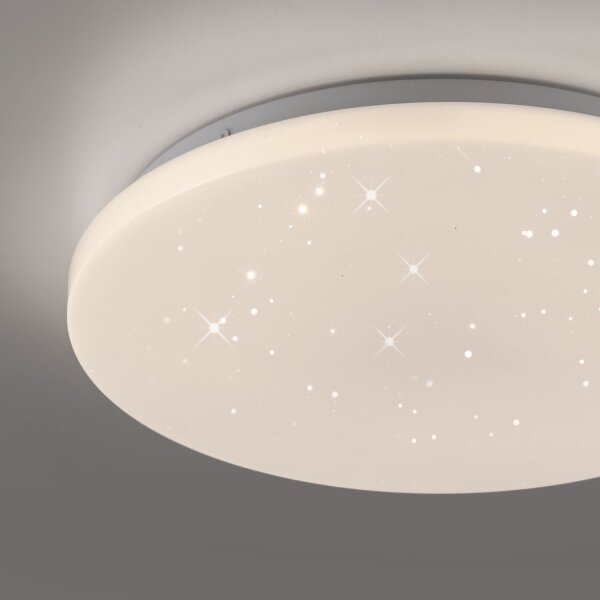 Lampe de plafonnier LED Ciel étoilé Ø34 cm 3000 K blanc chaud