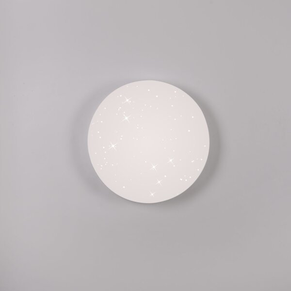Lampe de plafonnier LED Ciel étoilé Ø34 cm 3000 K blanc chaud