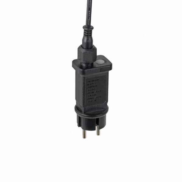 LED Wegeleuchte mit Erdspieß 2er Set 66 cm IP65 Schwarz