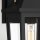 Außenlampe Wand Schwarz E27 IP44 H: 42,9 cm Rustikal