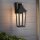 Außenlampe Wand Schwarz E27 IP44 H: 42,9 cm Rustikal