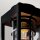 Lanterne murale noire pour E27 IP44 45,7 cm de haut Vintage