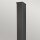 LED Außenwandleuchte Aluminium H: 56 cm IP44 Schwarz indirekt
