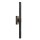 LED Außenlampe Wand 76,2 cm hoch IP44 Schwarz indirektes Licht