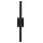 LED Außenlampe Wand 76,2 cm hoch IP44 Schwarz indirektes Licht