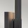 LED Außenlampe Wand 76,2 cm hoch IP44 Schwarz indirektes Licht