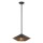 Pendelleuchte Seil Metall Ø 38,1 cm H: max. 137,8 cm