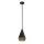 Suspension métal corde D : 18,1 cm Réglable en hauteur E27