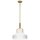 Pendelleuchte Glas Metall D: 37 cm H: max. 143,9 cm E27