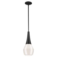Suspension Abat-jour en verre étroit Ø 17,8...