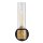 Applique salle de bain 34,6 cm de haut IP44 E27 Moderne Métal Verre
