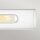 Lampe de salle de bain métal verre L : 56,5 cm IP44 E27 2 flammes