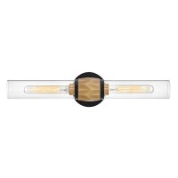 Lampe de salle de bain murale 56,5 cm de large IP44 2x...