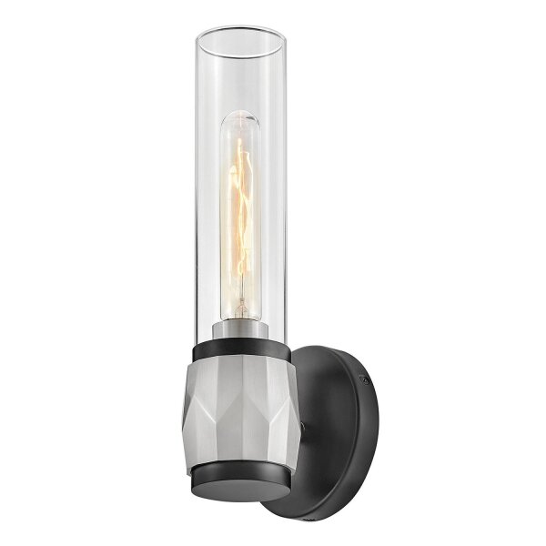 Badleuchte Metall Glas E27 IP44 H: 34,6 cm Modern GRETA