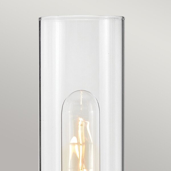 Badleuchte Metall Glas E27 IP44 H: 34,6 cm Modern GRETA