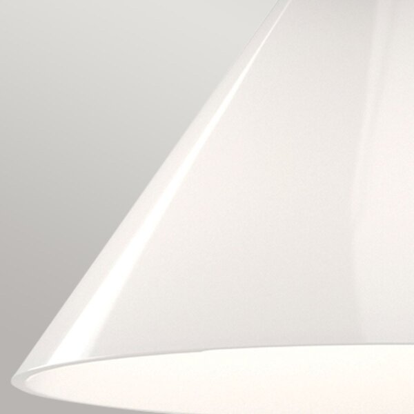 Applique Métal Verre H : 22,2 cm Noir Blanc E14 Rétro