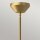 Lampe à suspendre Retro Ø 35,8 cm métal verre E27 réglable en or