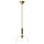 Hängelampe rund D: 30,5 cm H: max. 158,3 cm Metall Glas