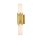 Badezimmerlampe Wand LED G9 55,9 cm hoch Metall Glas IP44