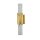 Badezimmerlampe Wand LED G9 55,9 cm hoch Metall Glas IP44