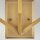 Wandleuchte Metall Stoff 48,3 cm hoch E14 3-flammig