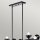Pendelleuchte Schwarz Metall 121,9 cm lang H: max. 120 cm E14