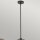 Pendelleuchte Metall Rattan Glas 101,4 cm breit 3x E14