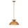 Hängeleuchte Rattan Glas Metall Ø 37,5 cm H: max. 147,9 cm E27