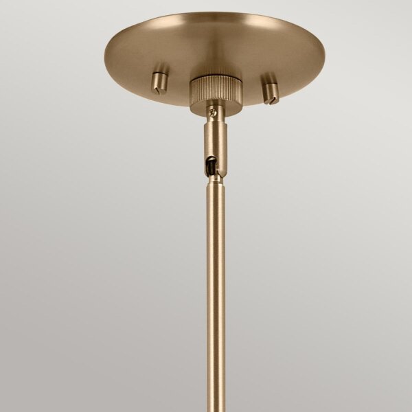 Pendelleuchte Metall verstellbar 4x E27 Up Down L: 130,3 cm