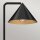 Lampadaire petit Interrupteur à variateur 148,8 cm Noir E27 Moderne